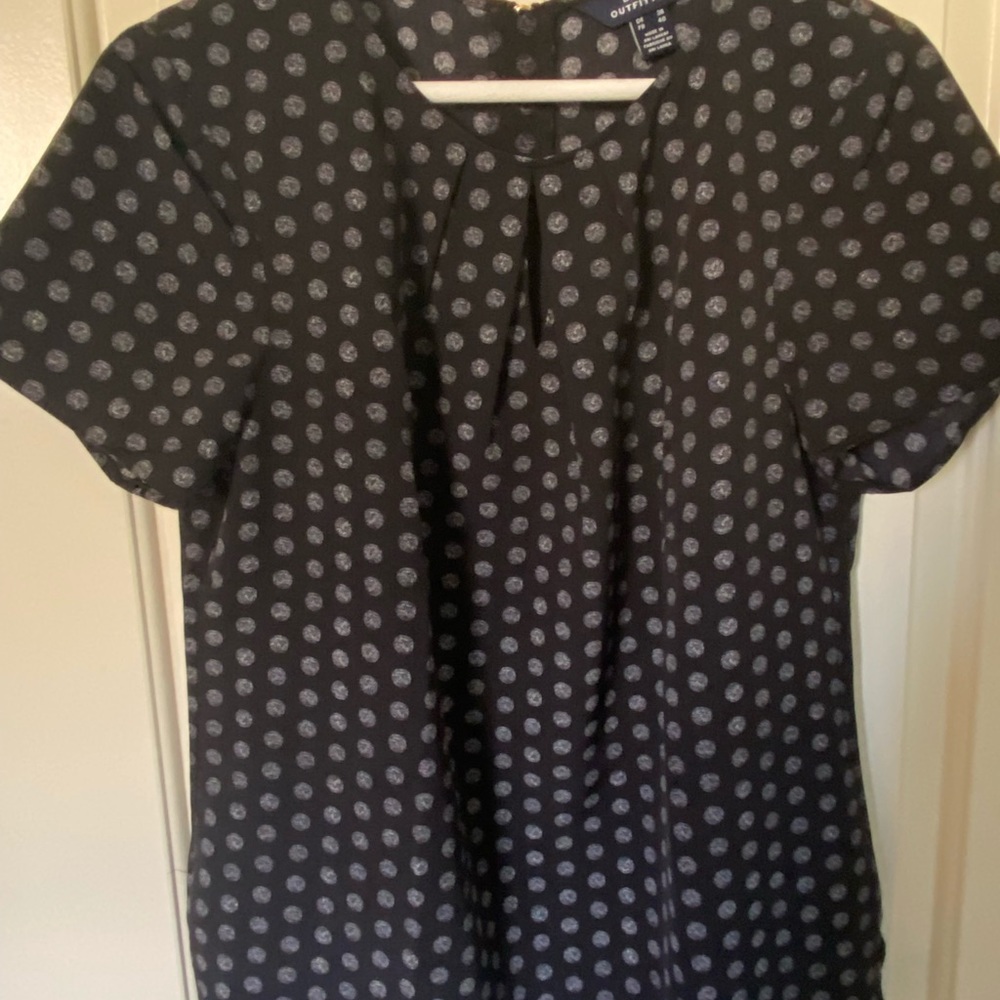 Lands’ End short sleeve blouse